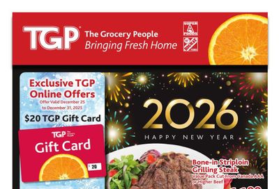 TGP The Grocery People Flyer December 25 to 31