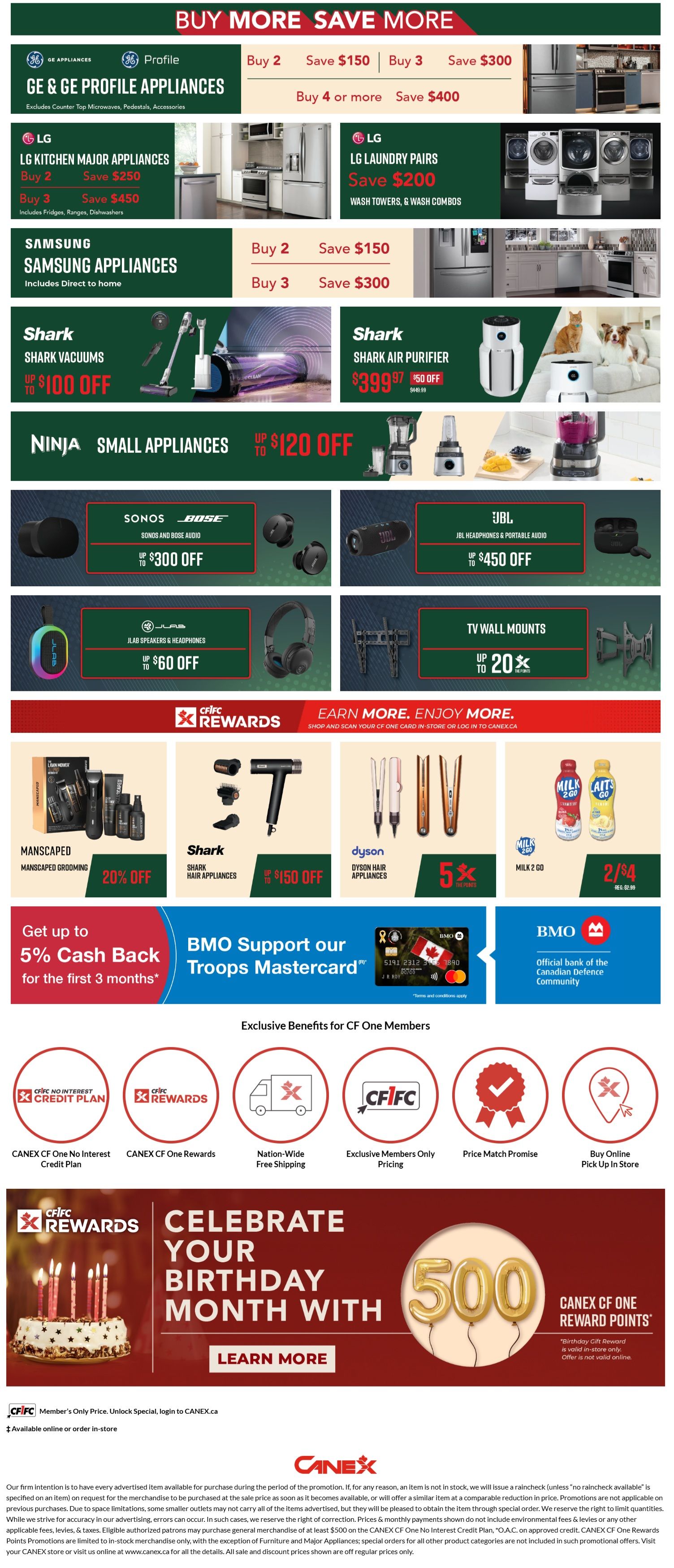 Canex Boxing Week Flyer December 24 to January 1
