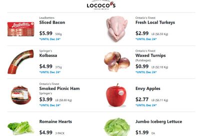Lococo's Flyer December 24 to 31