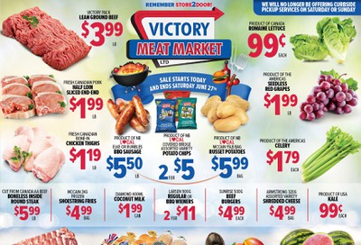 Victory Meat Market Flyer June 23 to 27