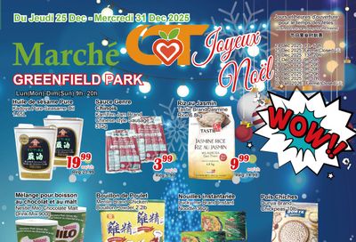 Marche C&T (Greenfield Park) Flyer December 25 to 31