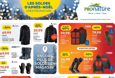 Pronature Flyer December 26 to January 1
