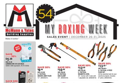 McMunn & Yates Building Supplies Flyer December 26 to 31
