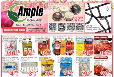 Ample Food Market (North York) Flyer December 26 to January 1