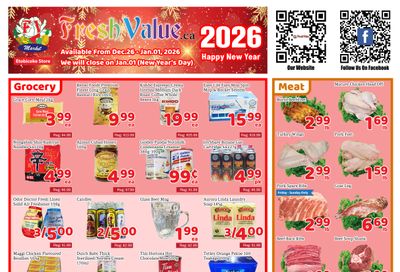 Fresh Value (Etobicoke) Flyer December 26 to January 1