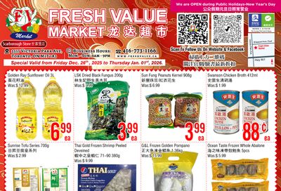 Fresh Value (Scarborough) Flyer December 26 to January 1