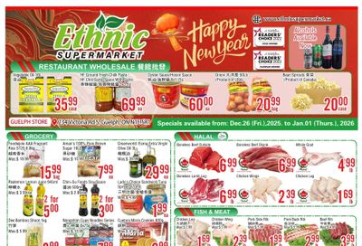Ethnic Supermarket (Guelph) Flyer December 26 to January 1