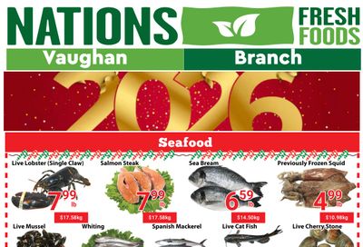 Nations Fresh Foods (Vaughan) Flyer December 26 to January 1