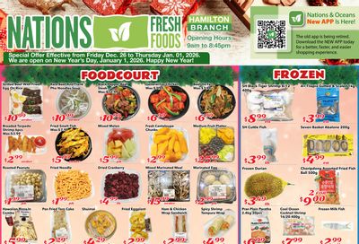 Nations Fresh Foods (Hamilton) Flyer December 26 to January 1