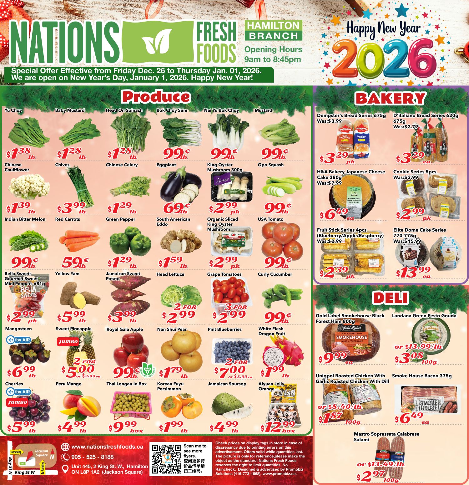 Nations Fresh Foods (Hamilton) Flyer December 26 to January 1