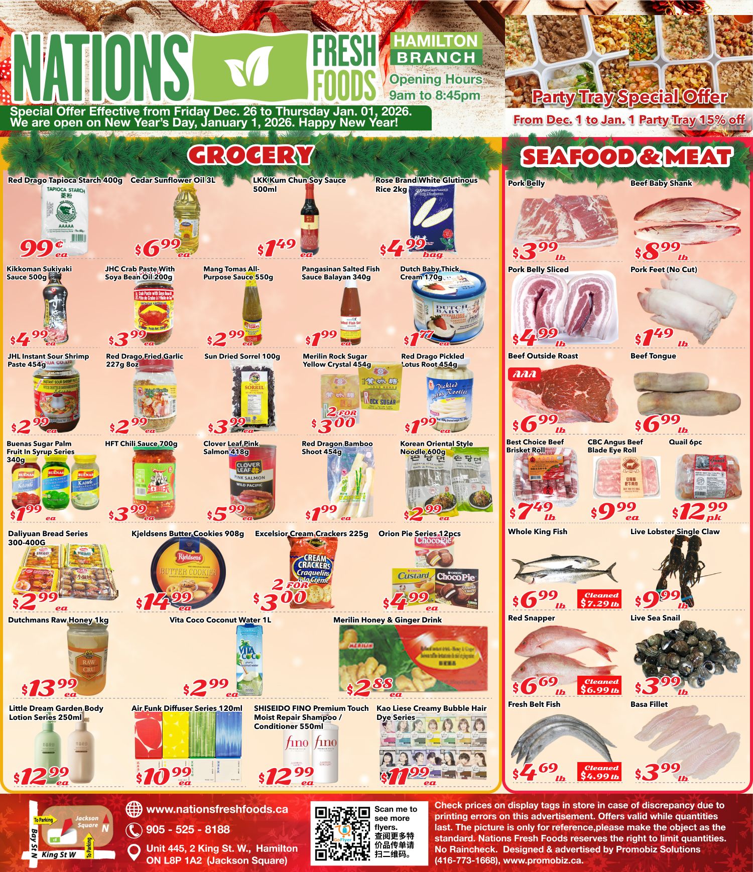 Nations Fresh Foods (Hamilton) Flyer December 26 to January 1