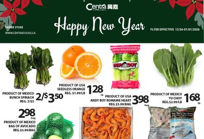 Centra Foods (Barrie) Flyer December 26 to January 1