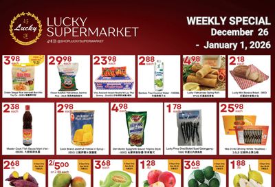 Lucky Supermarket (Edmonton) Flyer December 26 to January 1