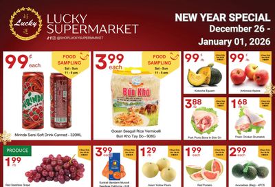 Lucky Supermarket (Surrey) Flyer December 26 to January 1