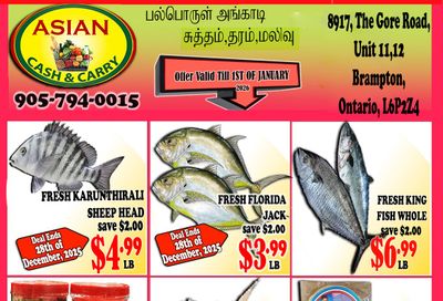 Asian Cash & Carry Flyer December 26 to January 1