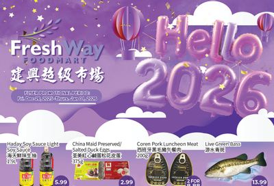 FreshWay Foodmart Flyer December 26 to January 1