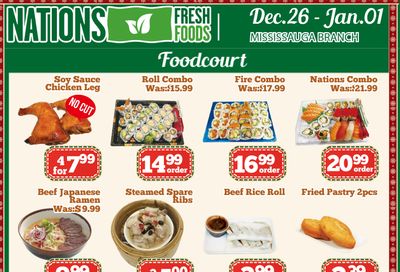 Nations Fresh Foods (Mississauga) Flyer December 26 to January 1