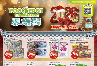 Food Depot Supermarket Flyer December 26 to January 1
