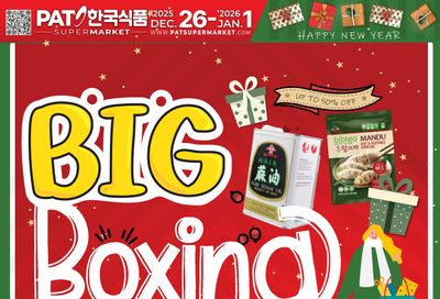 PAT Mart Flyer December 26 to January 1
