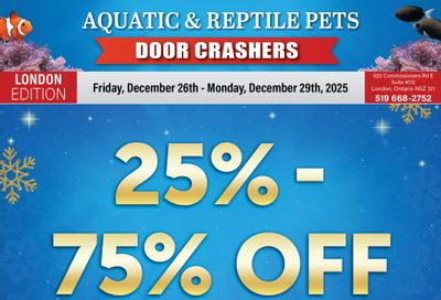 Big Al's (London) Weekend Specials December 26 to 29