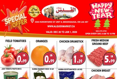 Al-Quds Supermarket Flyer December 26 to January 1