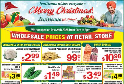 Fruiticana (Kelowna) Flyer December 26 to 31