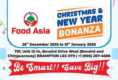 FoodAsia Flyer December 26 to January 1
