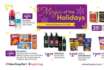 Apple Drugs Flyer December 26 to January 10
