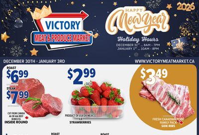 Victory Meat Market Flyer December 30 to January 3