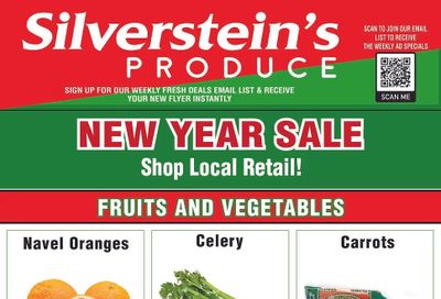 Silverstein's Produce Flyer December 30 to January 3