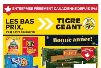 Tigre Géant Flyer December 31 to January 6