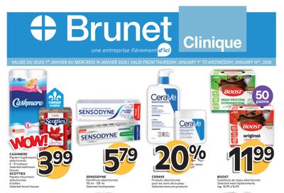 Brunet Clinique Flyer January 1 to 14