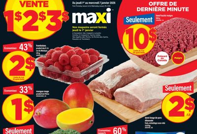 Maxi Flyer January 1 to 7