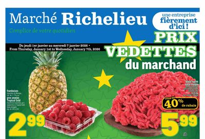 Marche Richelieu Flyer January 1 to 7