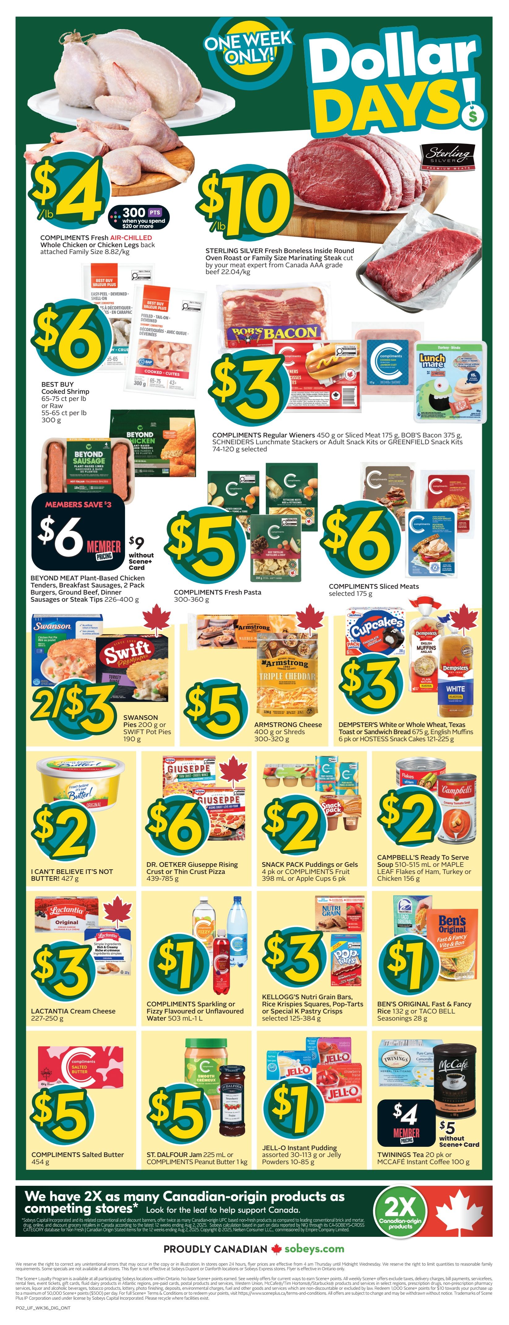 Sobeys Urban Fresh Flyer January 1 to 7