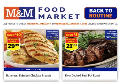 M&M Food Market (Atlantic, ON & West) Flyer January 1 to 7