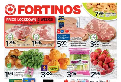 Fortinos Flyer January 2 to 7