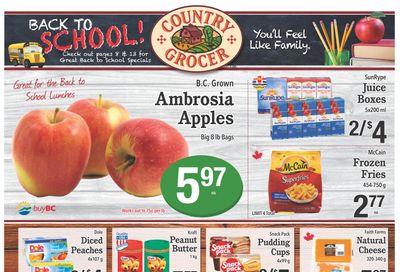 Country Grocer Flyer January 2 to 8