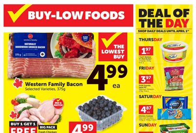 Buy-Low Foods Flyer January 1 to 7