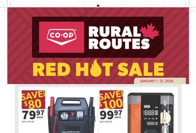 Co-op (West) Rural Routes Flyer January 1 to 21
