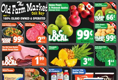 The Old Farm Market (Victoria) Flyer January 2 to 7