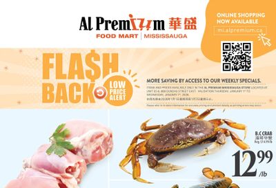 Al Premium Food Mart (Mississauga) Flyer January 1 to 7