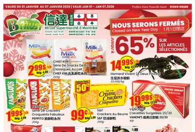 Btrust Supermarket (Montreal) Flyer January 1 to 7