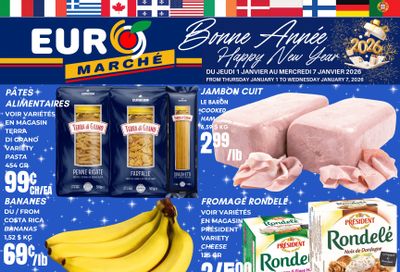 Euro Marche Flyer January 1 to 7