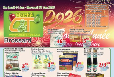 Marche C&T (Brossard) Flyer January 1 to 7