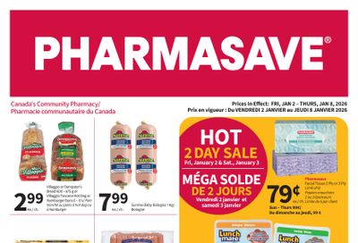 Pharmasave (NB) Flyer January 2 to 8