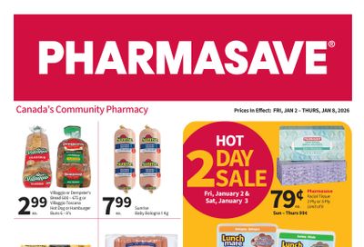 Pharmasave (Atlantic) Flyer January 2 to 8
