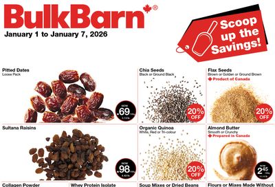 Bulk Barn Flyer January 1 to 7