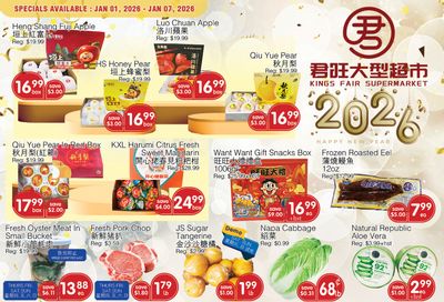 Kings Fair Supermarket Flyer January 1 to 7