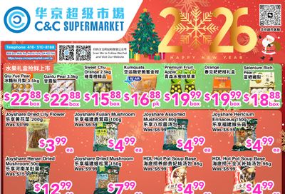 C&C Supermarket Flyer January 2 to 8